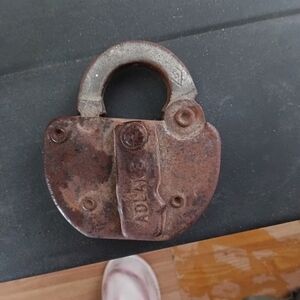 Vintage Brown Padlock